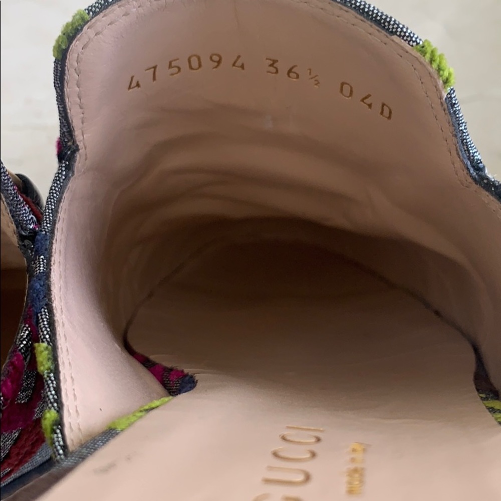 Gucci Lurex Princetown metallic GG Mules - Picture 3 of 15